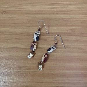 Owl Trio Earrings